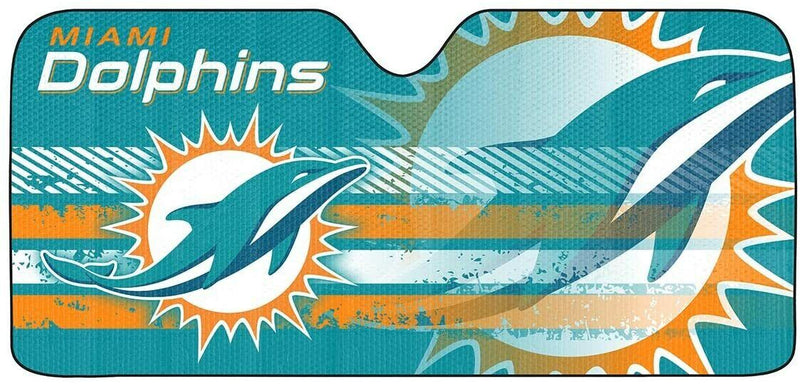 NFL Miami Dolphins Car Truck Folding Sunshade