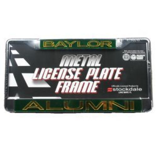 Baylor Bears Metal Alumni Inlaid Acrylic License Plate Frame 971473560530