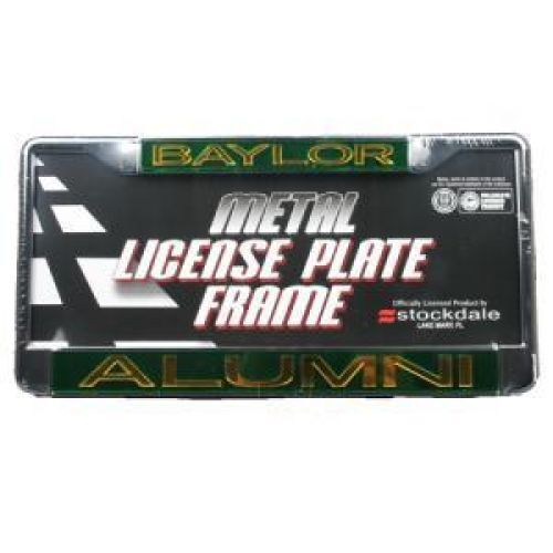 NCAA Baylor Bears Metal Alumni Inlaid Acrylic License Plate Frame 971473560530