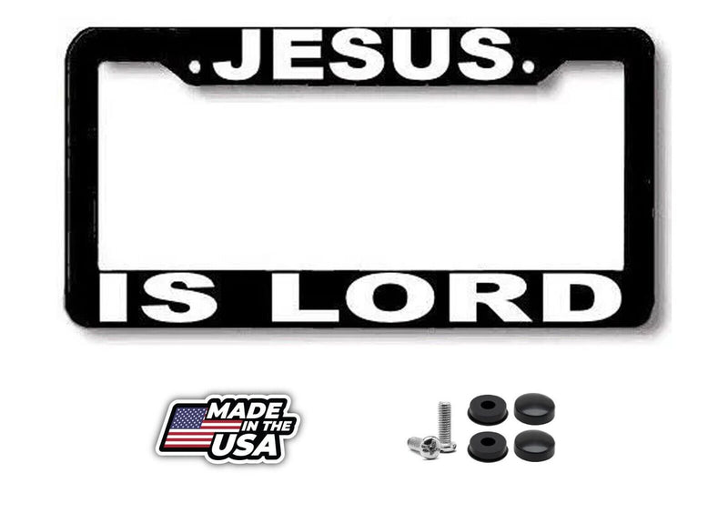 JESUS is LORD License Plate Frame