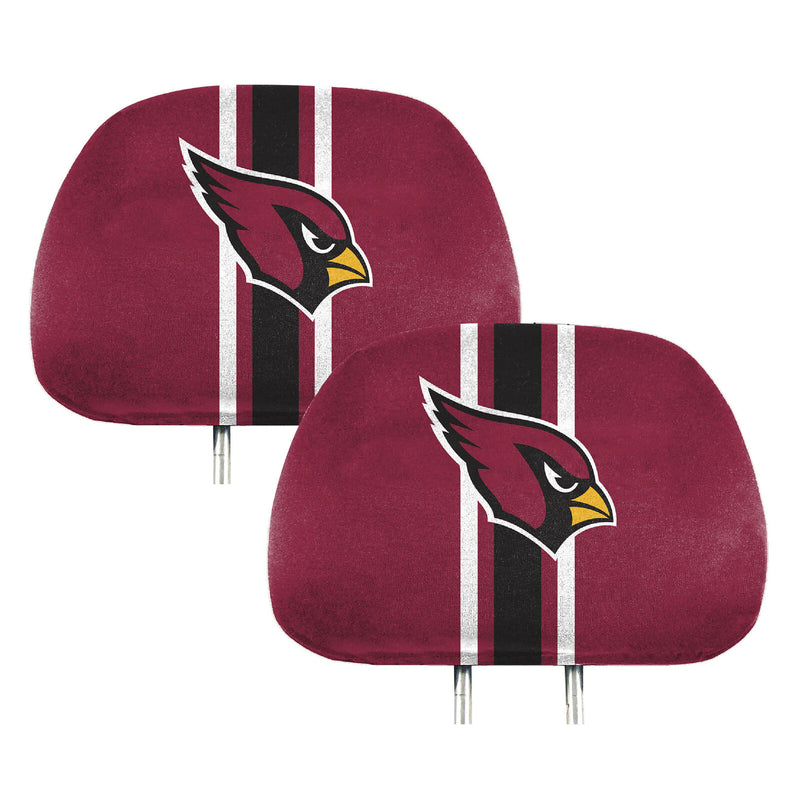 NFL Arizona Cardinals New 2-Piece Printed Headrest Covers