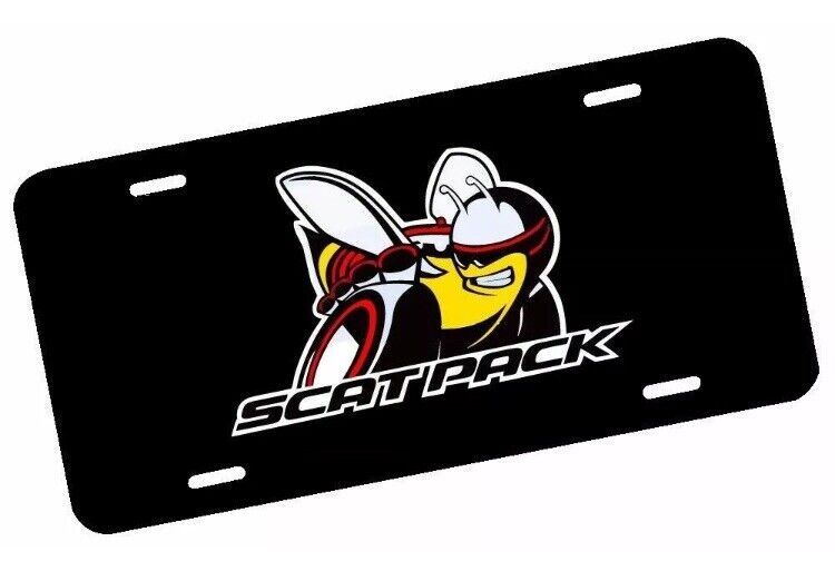 Scat Pack Aluminium License Plate Highest Quality For All Vechicles
