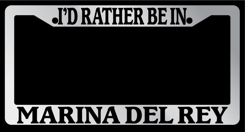 Chrome License Plate Frame I&