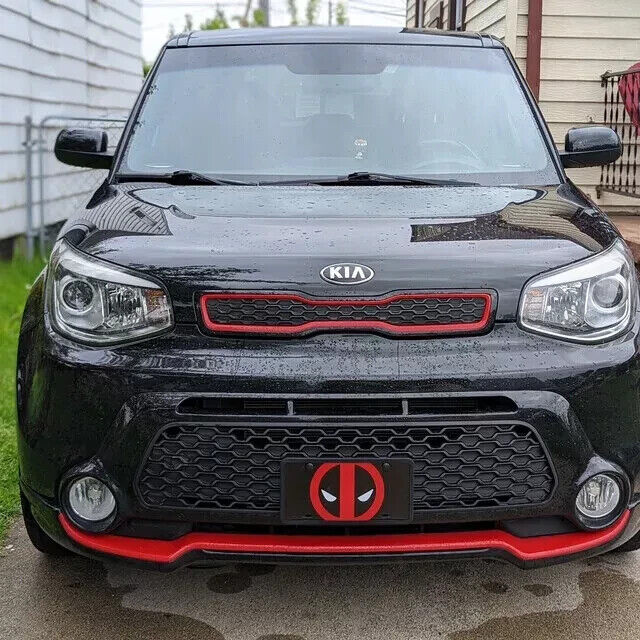 Deadpool Custom License Plate Tag Vanity Plate