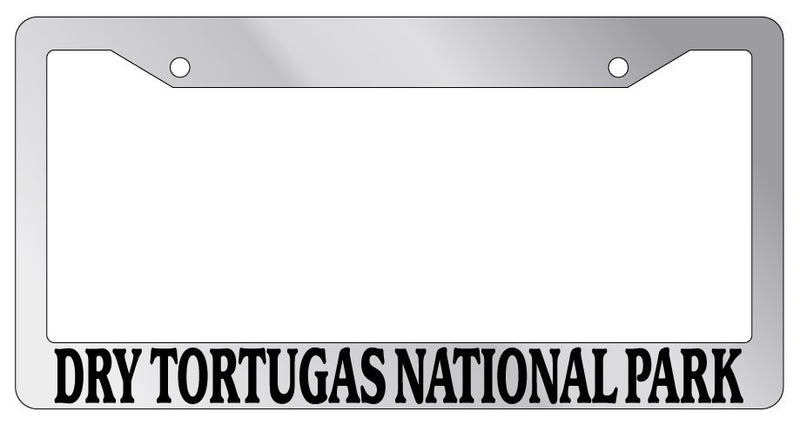 Chrome License Plate Frame Dry Tortugas National Park Auto Accessory 1236  Mod-GRAPH9856236-4506