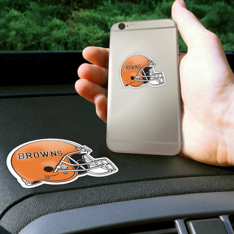 NFL Cleveland Browns Get a Grip Cell Phone Grip Thick Polymer Stickers