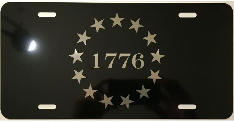 License Plate 1776 Auto Truck car tag Aluminum