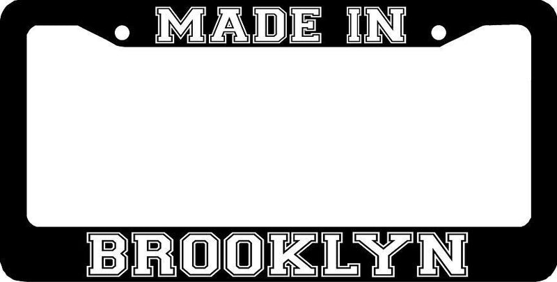 MADE IN BROOKLYN License Plate Frame