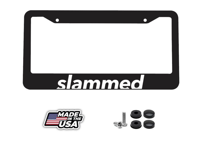 Slammed Lowered Low Rider Life JDM Euro Stance Drift License Plate Frame NEW