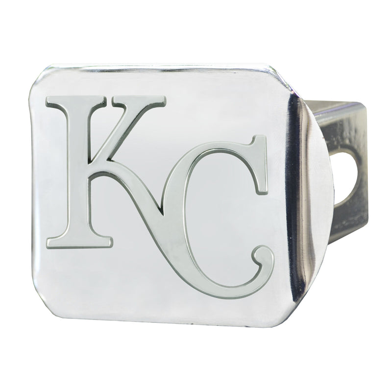 MLB Kansas City Royals 3D Chrome on Chrome Metal Hitch Cover