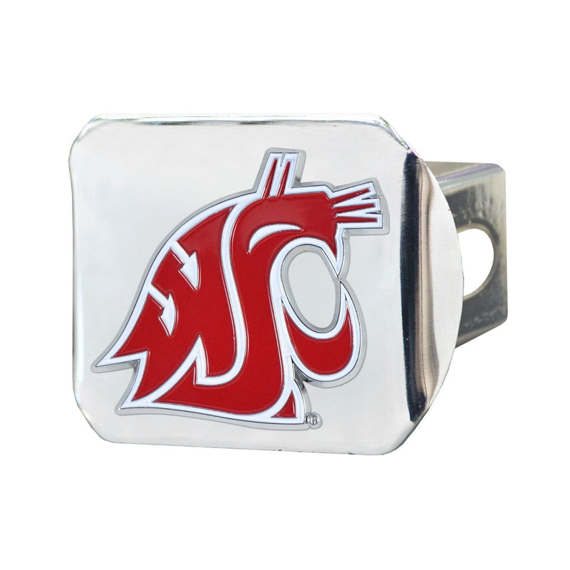 NCAA Washington State Cougars 3D Color on Chrome Hitch Cover