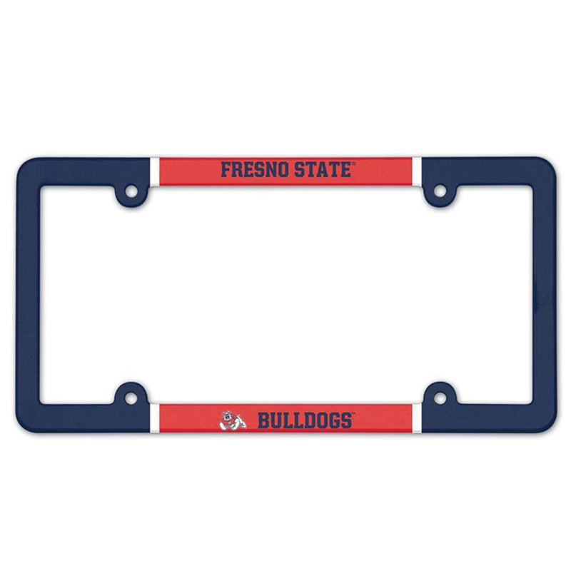 NCAA Fresno State Bulldogs Plastic License Plate Frame