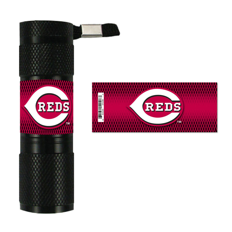 MLB Cincinnati Reds LED Flashlight 1.1"x.3"x3.4"