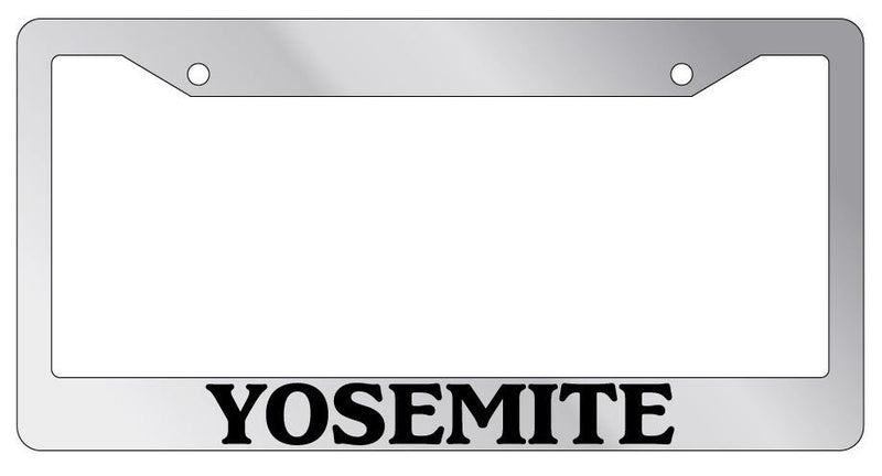 Chrome License Plate Frame Yosemite Auto Accessory Novelty  Mod-GRAPH9856236-4244