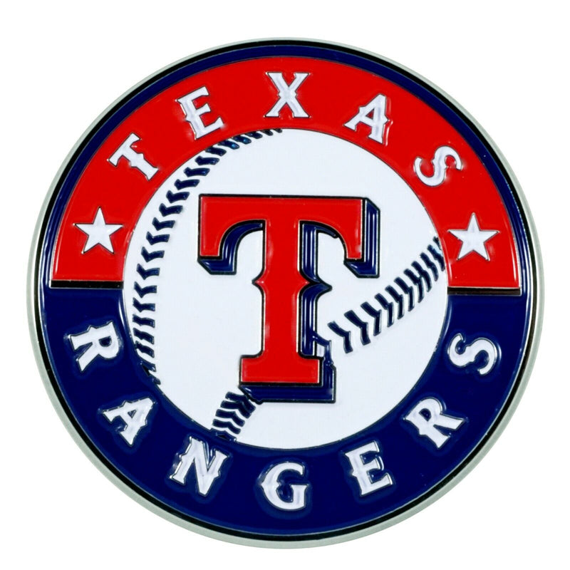 MLB Texas Rangers Diecast 3D Color Emblem Car Truck RV