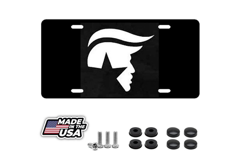 Trump Face Aluminium License Plate Highest Quality For All Vehicles