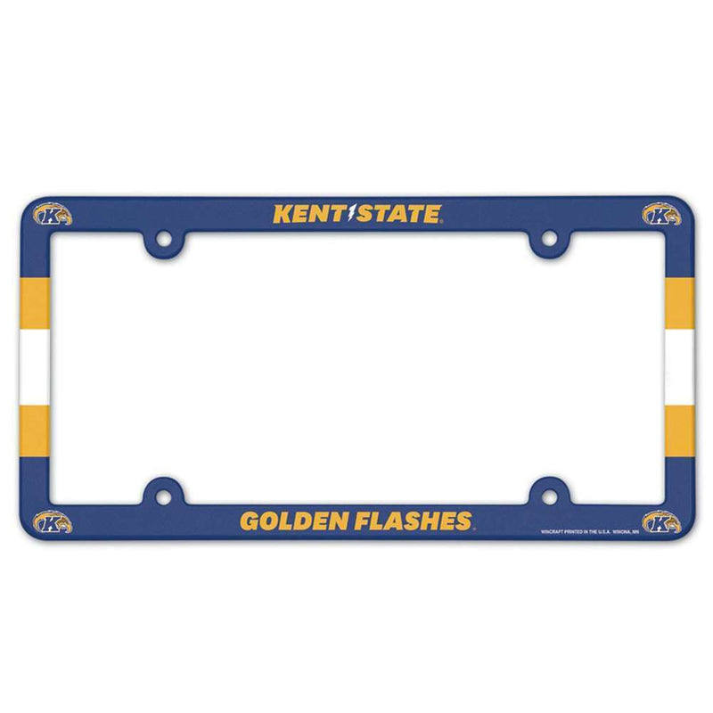 NCAA Kent State Golden Flashes Plastic License Plate Frame