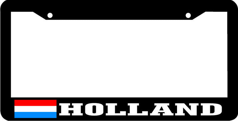 HOLLAND flag License Plate Frame