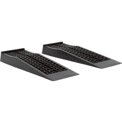 Low Profile Plastic Car Service Ramps, 2 Pack