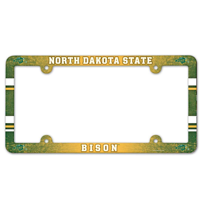 NCAA North Dakota State Bison Plastic License Plate Frame