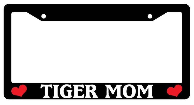 Black License Plate Frame TIGER MOM Auto Accessory Novelty  Mod-GRAPH9856236-1968