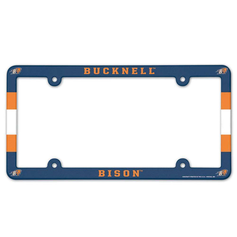 NCAA Bucknell Bison Plastic License Plate Frame