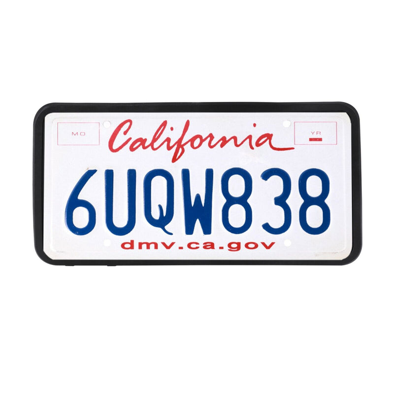 Flawless Silicone License Plate Frame