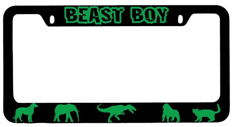 Beast Boy Black METAL License Plate Frame DC  Mod-GRAPH9856236-7908