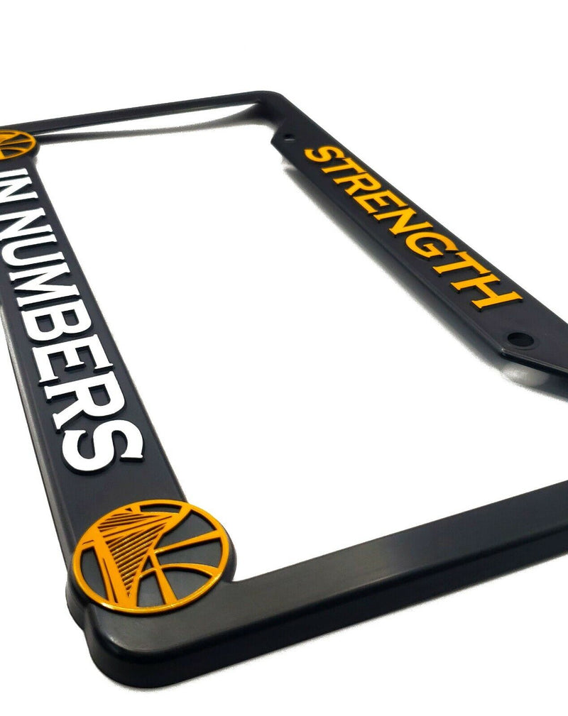 "Strength in Numbers" License Plate Frame