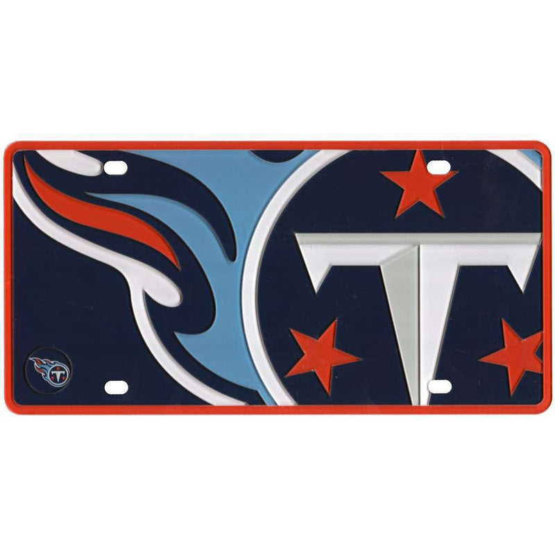 NFL Tennessee Titans Full Color Mega Inlay License Plate