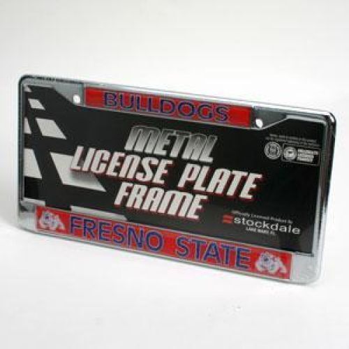 NCAA Fresno State Bulldogs "bulldogs" Metal License Plate Frame