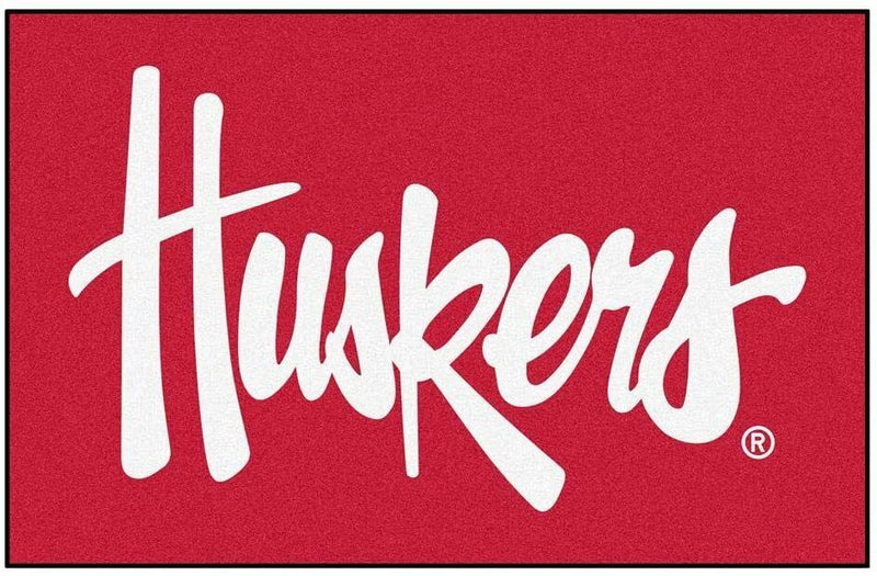 NCAA Nebraska Cornhuskers Rookie Mat, Area Rug, Bath Mat 20"x30