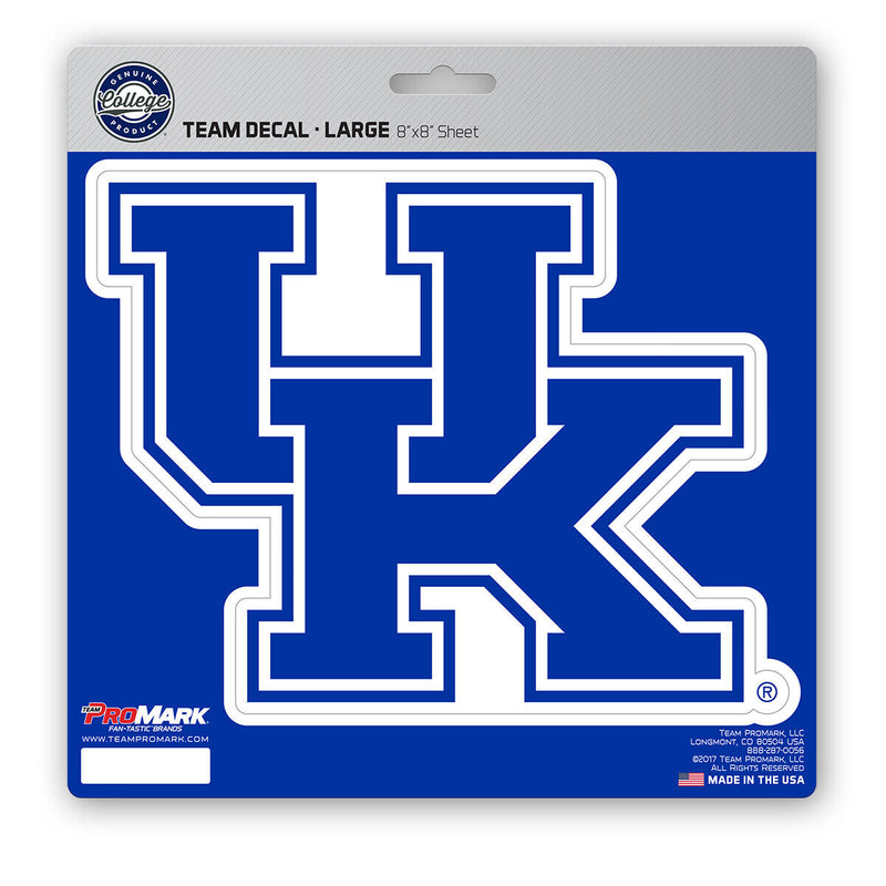 NCAA Kentucky Wildcats Decal Large 8"X8" Auto RV Cooler Luggage