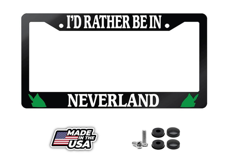 Glossy Black License Frame I&