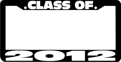 Class of 2012 License Plate Frame