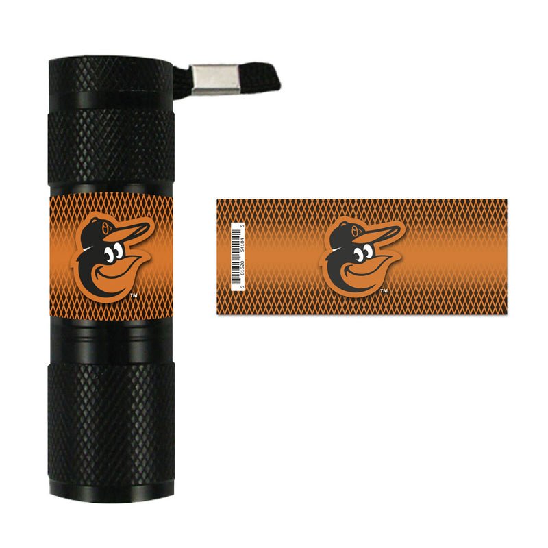 MLB Baltimore Orioles LED Flashlight 1.1"x.3"x3.4"