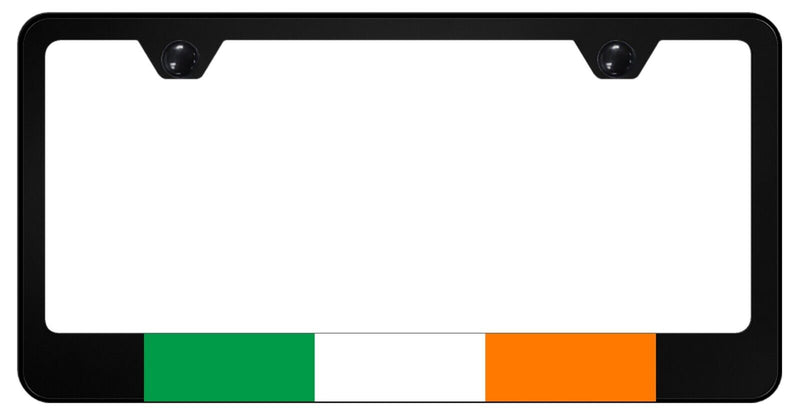 Ireland Irish License Plate Frame, Black High-grade 304 Stainless Steel