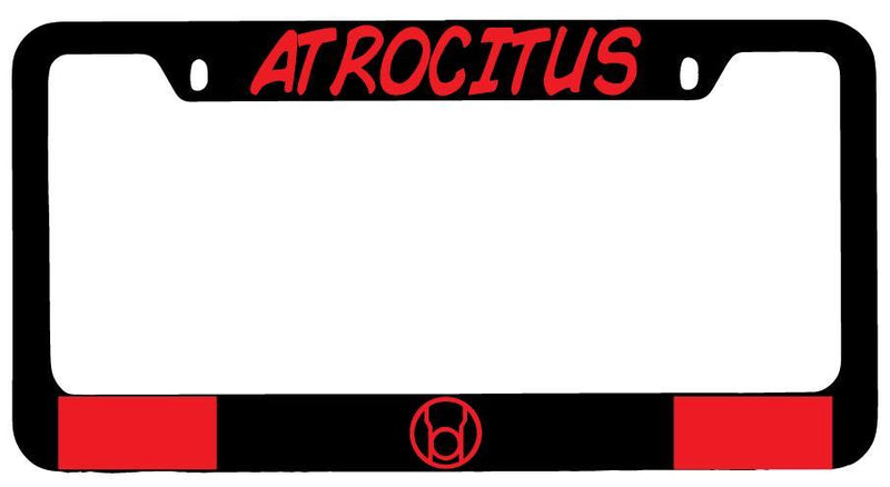 Atrocitus Black METAL License Plate Frame DC  Mod-GRAPH9856236-7786