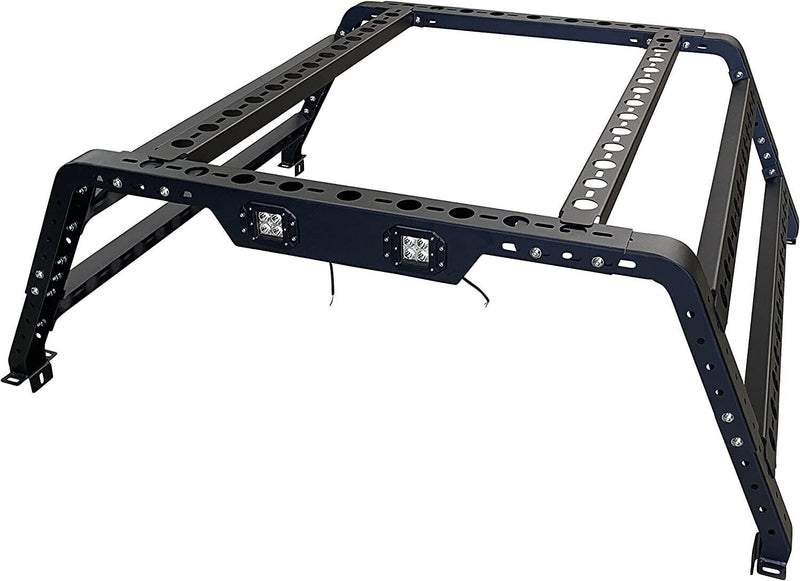 Truck Bed Rack for Toyota Tacoma 05-22 ; Tundra 2014-2022 Truck Bed with Rail