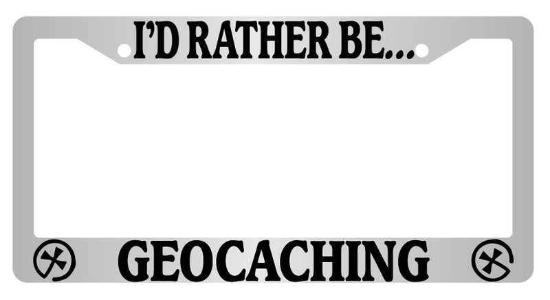 Chrome License Plate Frame I&