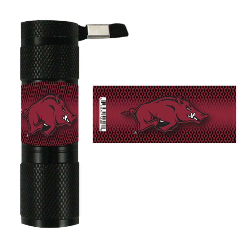 NCAA Arkansas Razorbacks LED Flashlight 1.1"x.3"x3.4"