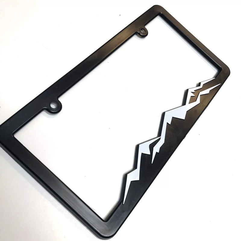 OFF ROAD White-Cap Mountains License Plate Frame Bracket