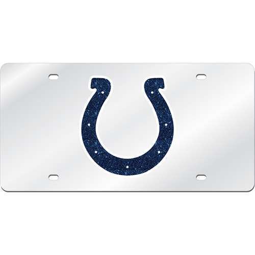 NFL Indianapolis Colts Logo Mirrored License Plate