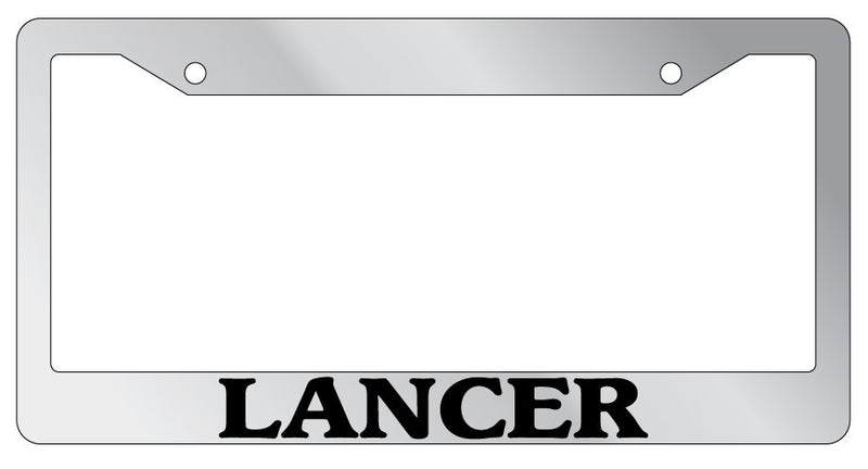 Chrome License Plate Frame Lancer Auto Accessory Novelty  Mod-GRAPH9856236-4275