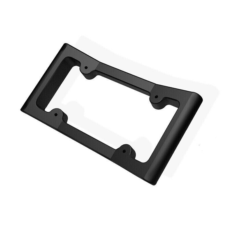 Car License Plate Frame Front Bumper Guard Mounting Screws Protector Rubber Kit