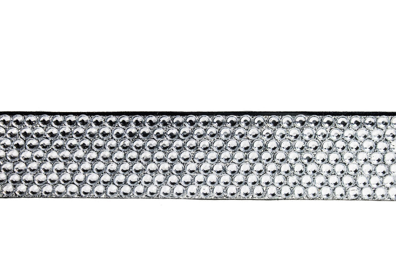 7 Rows White Bling Crystal Rhineston METAL License Plate Frame+Bling Caps