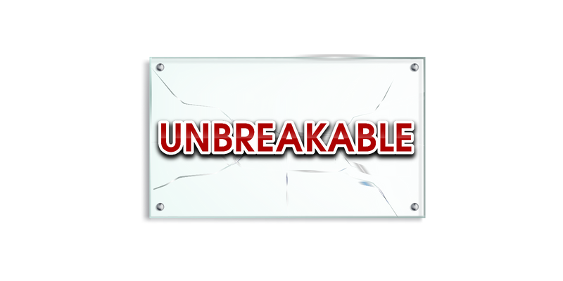 Flat Clear License Plate Cover - 2 Pack of Heavy-Duty Shields - UBREAKABLE