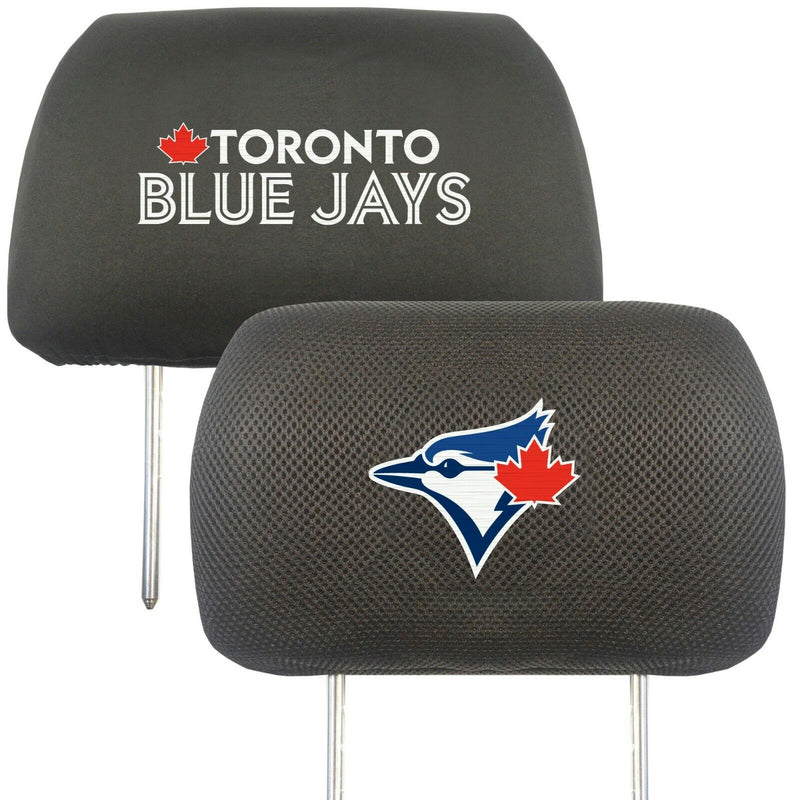 MLB Toronto Blue Jays 2-Piece Embroidered Headrest Covers