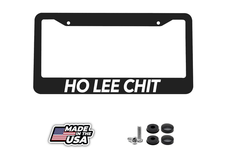 Ho Lee Chit Funny JDM Tuner Japanese For Honda Acura Toyota License Plate Frame