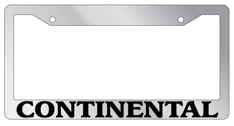 Chrome License Plate Frame Continential Auto Accessory Novelty  Mod-GRAPH9856236-4272